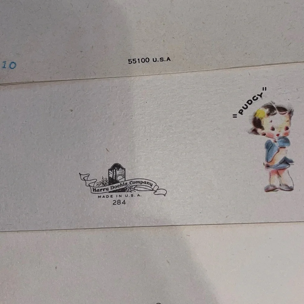Vintage Greeting Cards Baby 40's & 50's Hallmark etc